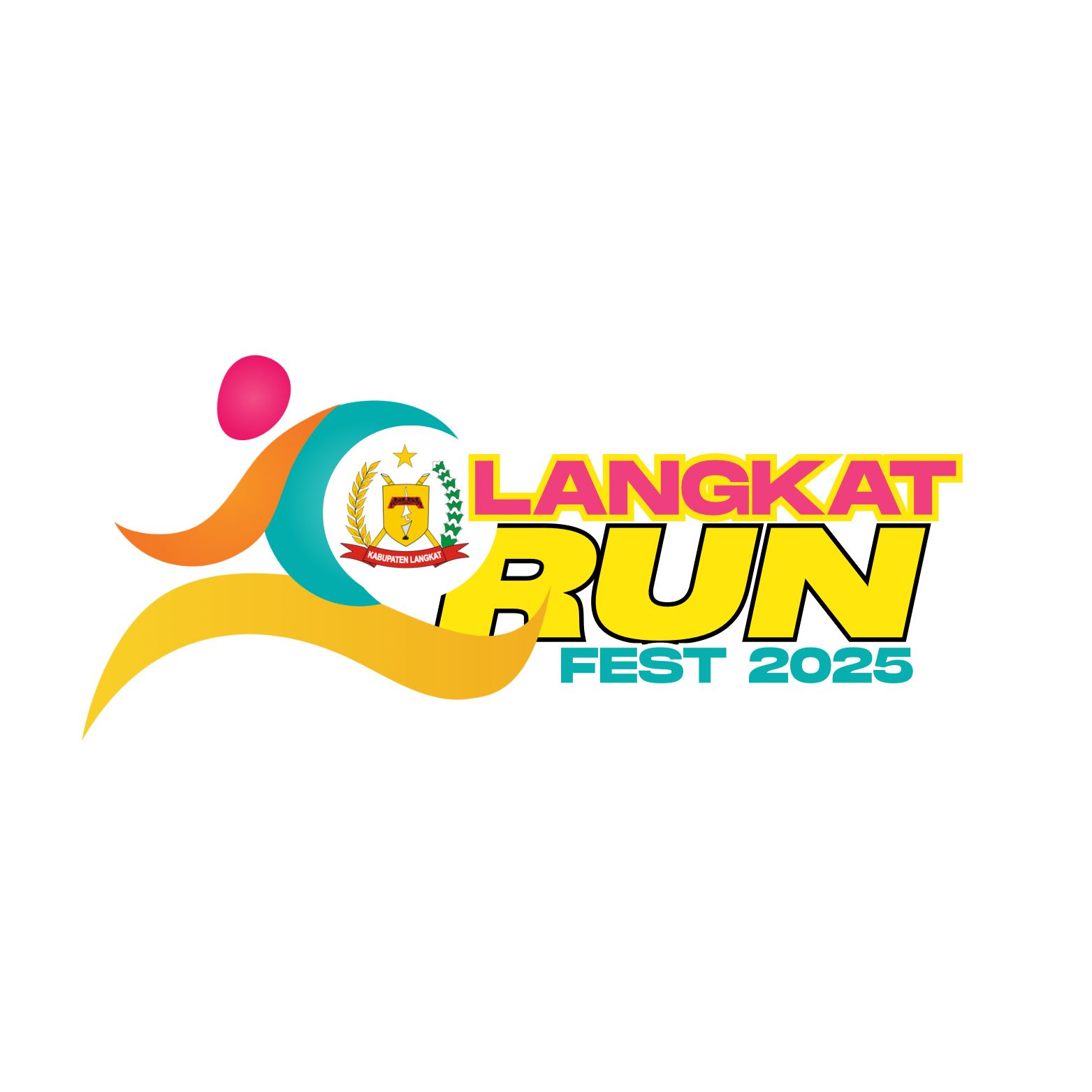 Langkat Run Fest 2025 Logo